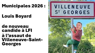 Louis Boyard candide à LFI pour les municipales de 2026