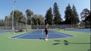 HOT SHOT: Aishwarya (USTA 5.0) hits a drive forehand to win the point! screenshot 5
