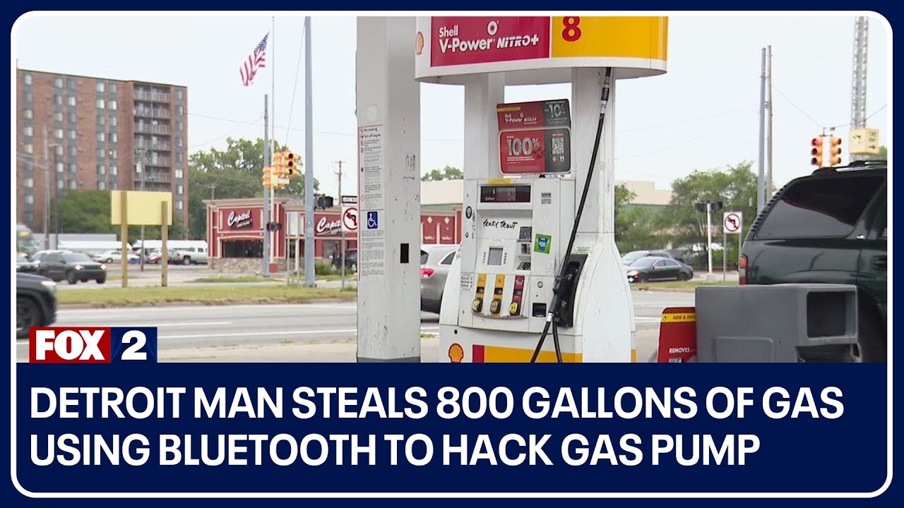 Il pirate une pompe à essence avec le Bluetooth de son téléphone et repart  avec 3000 litres gratuits