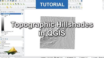 How to Create Topographic Hillshades in QGIS