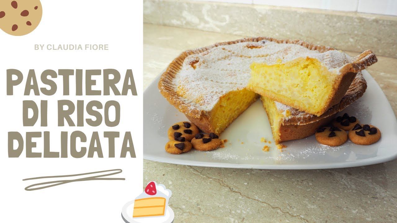 Pastiera di riso delicata senza canditi (22 cm Ø, passo per passo)
