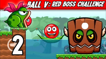 📌 Ball V : Red Boss Challenge 💥 Gameplay Walkthrough 👀 Part 2 ( Android / ios )