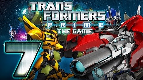 Transformers Prime Walkthrough Part 7 No Commentary (WiiU, Wii) - Optimus Prime Mission 7