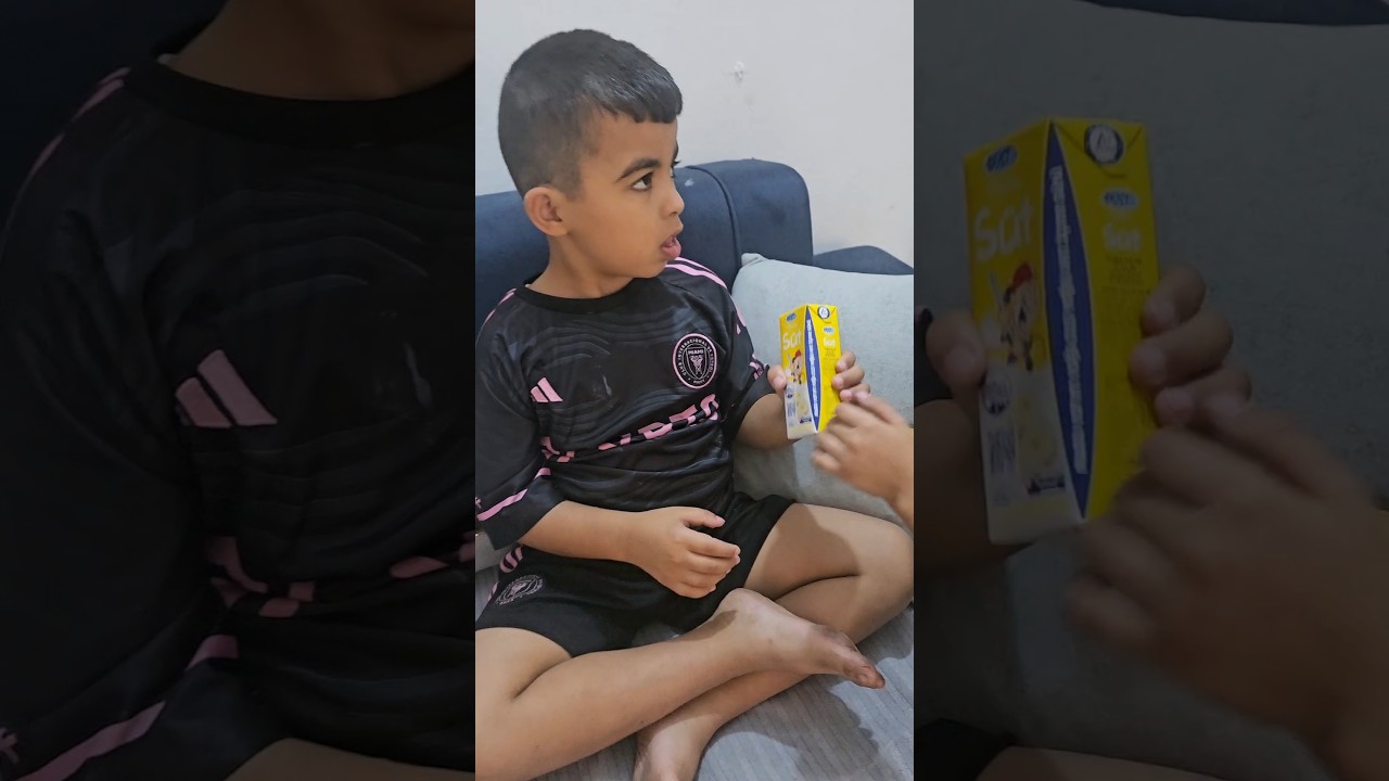 آدم وماسة جابو حليب لبلال🥛🍌#هبوش #فاميلي #بلال #آدم #haboshfamily