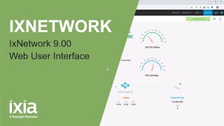 IxNetwork 9.00 - Web User Interface