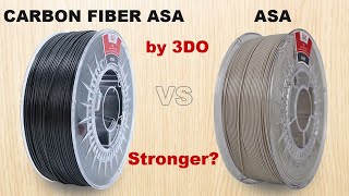 Carbon Fiber ASA vs regular ASA by 3DO