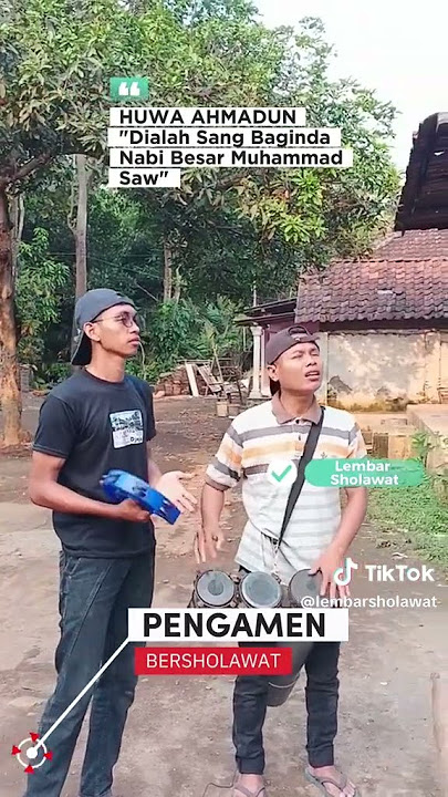 pengamen bersuara candu lantunkan shalawat HUWA AHMADUN #music #viral #shalawat #short #pengamen