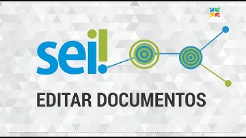 SEI | Editar documentos