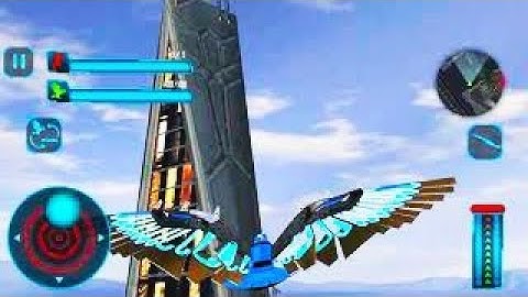Robotic Owl Bird And Car Transformation Offline Games / New Futuristic Robot Bird And Police Car