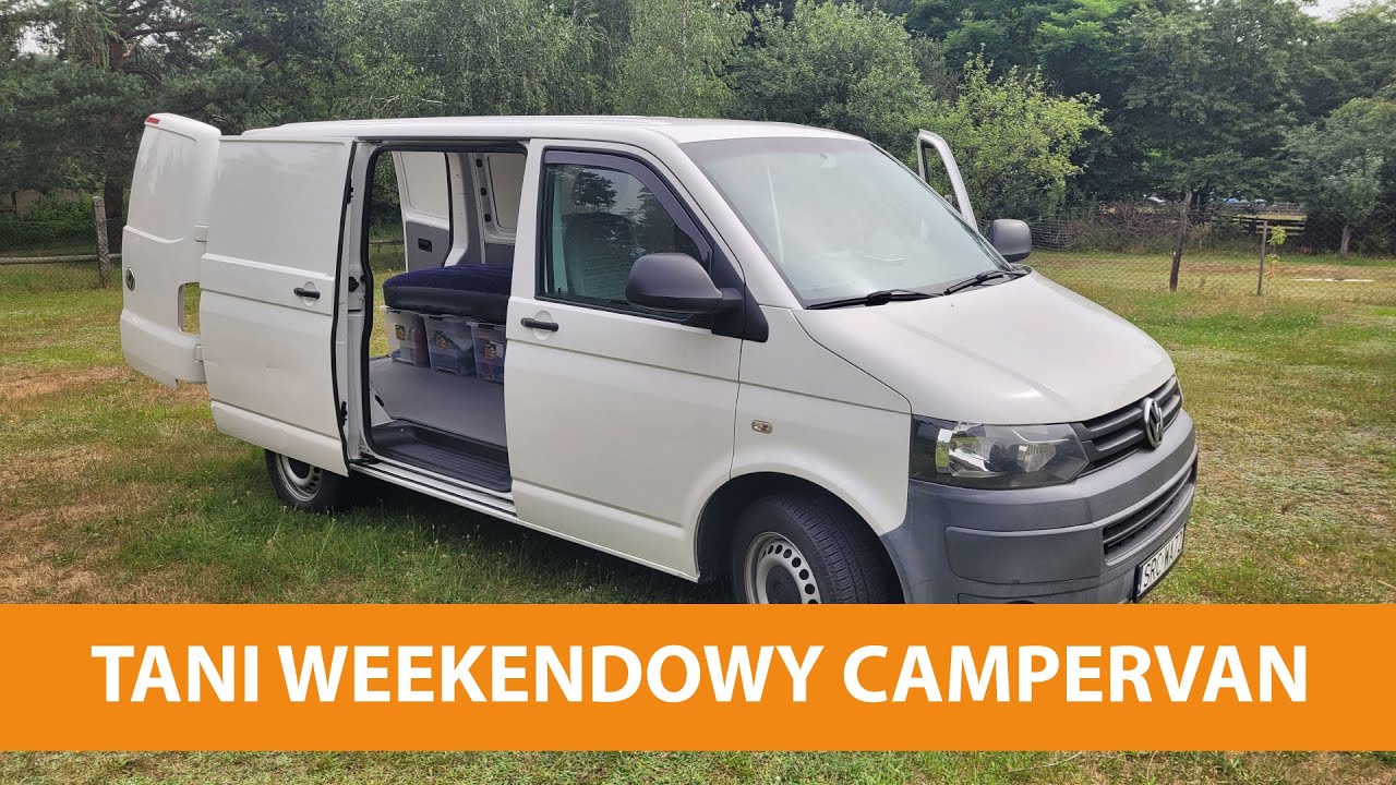 Tani Campervan VW T5 dla przedsiębiorcy
