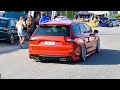 Tuner cars arriving on a Carshow | Rise Of Stance 2021