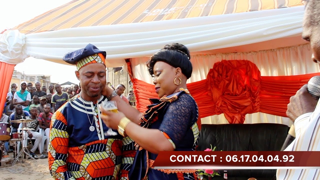PREUVE A L'APPUI NEWS  LE MARIAGE COUTUMIER DE YVIE MAMPIA & EULOGE A POINTE-NOIRE