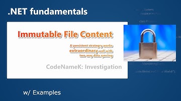 Immutable - an extraordinary strategy for two-way synchronization | CodeNameK - 08