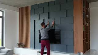 Panele 3D New Wall zmienią Twoją ścianę... codziennie.