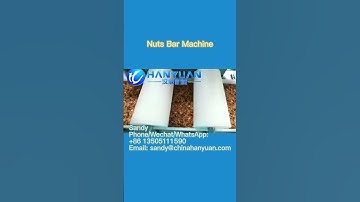 Full Automatic Nuts Bar Cereal Bar Energy Bar Granola Bar Production Line (HANYUAN MACHINERY)