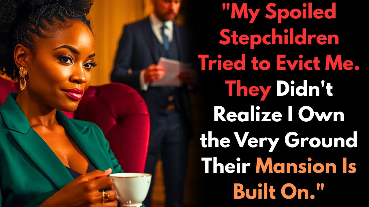 My Spoiled Stepchildren Tried to Evict Me They Didn't RealizeIOwntheVery GroundTheirMansionIsBuiltOn