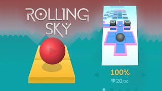 Rolling sky level 4 complete