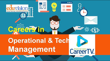 Career In Operational And Technical Management