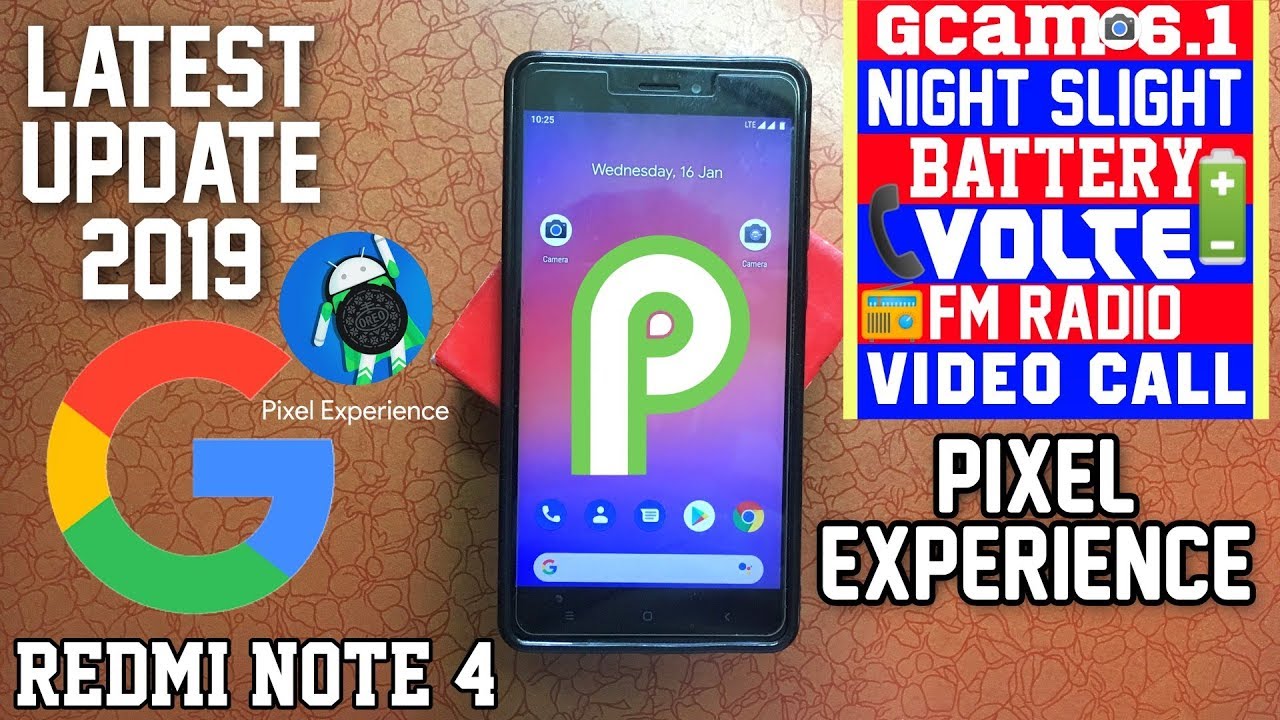 Pixel Experience: Android Pie for Redmi Note 4 (Mido) Latest Update ...