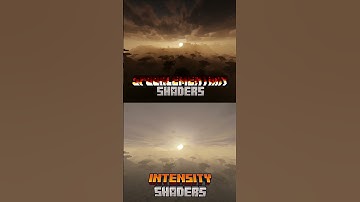 Insanity vs Spooklementary | Shader Comparison #2 #shorts