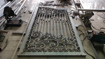 MẪU CỬA CỔNG SẮT MỸ THUẬT ĐẸP/phần 2(cho các bạn mới vào nghề) ptvl #184