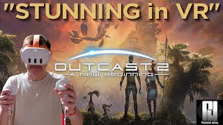 Outcast - A new begining is STUNNING in VR with Praydog's UEVR Injector Mod!