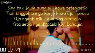 Story WA pamit kerjo.