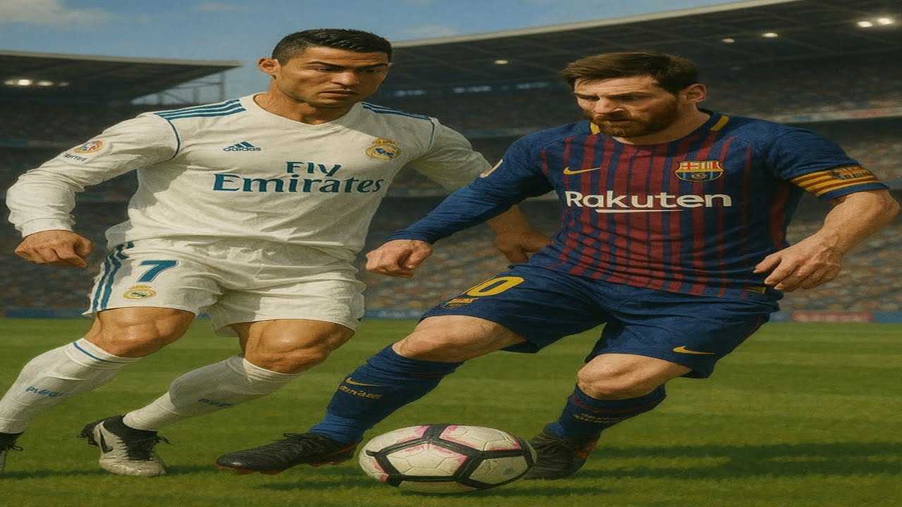 Ronaldo Vs Messi, what a great match, who will win?