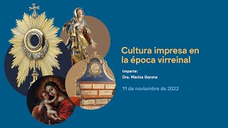 Diplomado Arte Novohispano | Cultura impresa en la época virreinal