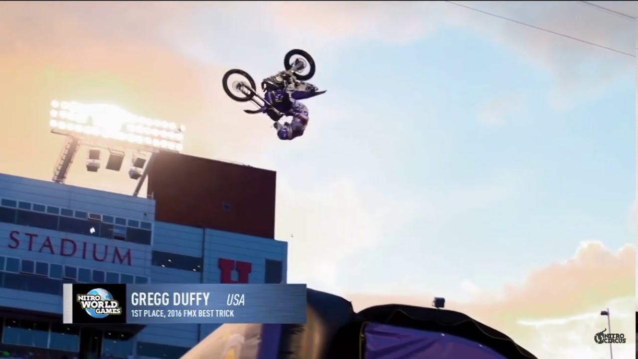 Double front flip - Nitro World Games