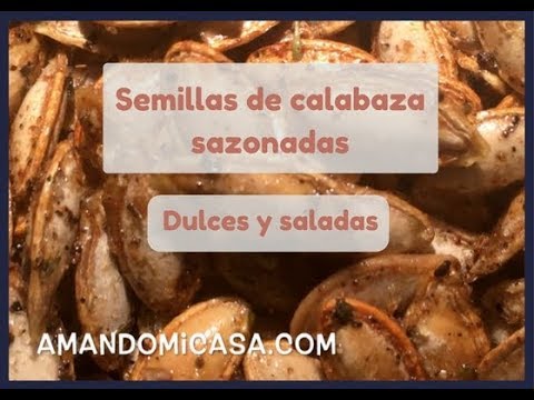 Vídeo: Caramelo De Semilla De Calabaza Con Pimienta
