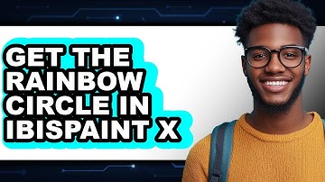How To Get The Rainbow Circle In IbisPaint X (Easy Method)