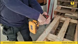 INGCO ütvecsavarozó - teszt