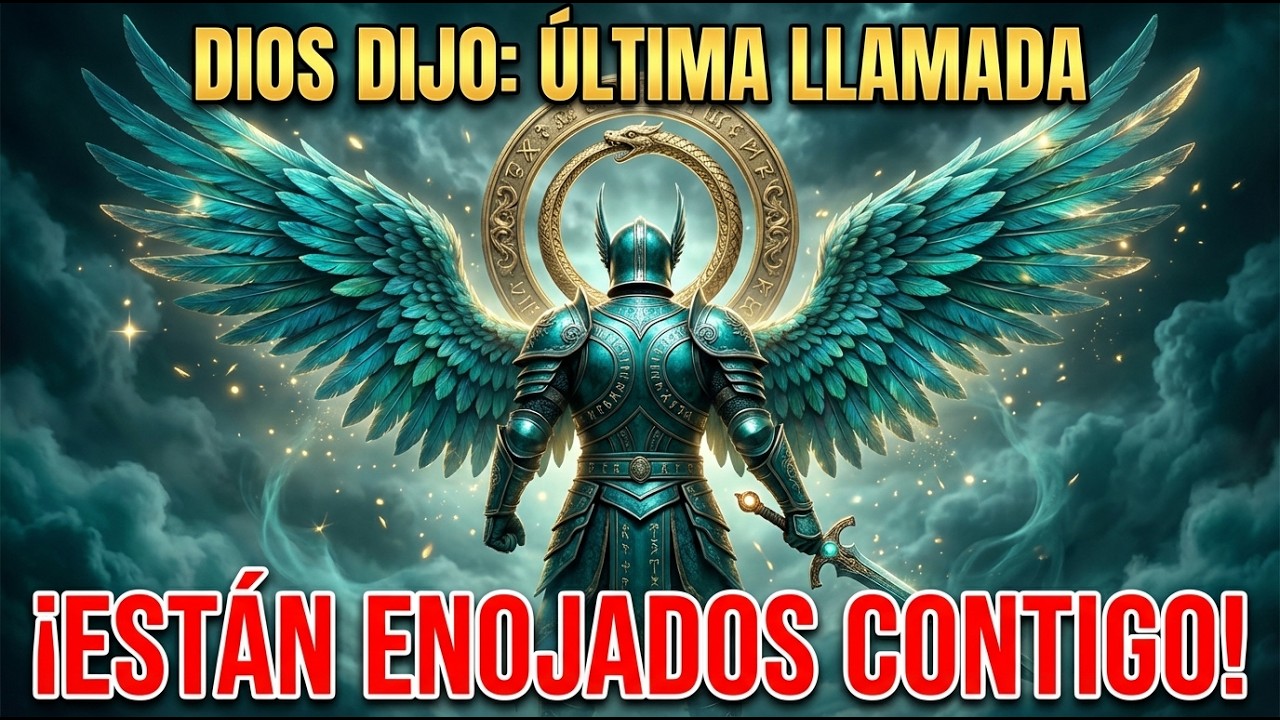 Elegido, esta es tu última oportunidad. Escucha con mucha atención