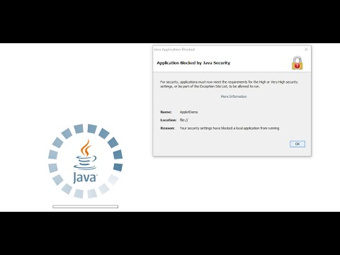 Vidéo: Comment désactiver la sécurité Java dans Internet Explorer ?