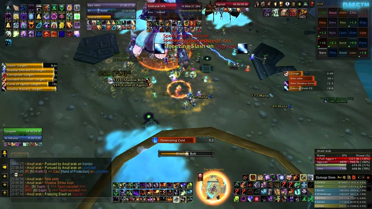 Durability vs Anub'Arak ToC 25 Heroic Tauri WoW