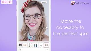 Accessorize your selfie with YouCam Makeup screenshot 5