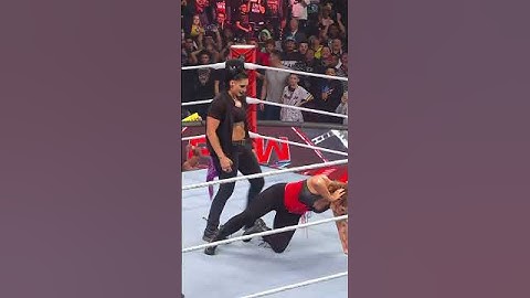 Nothing was stopping Rhea Ripley from getting to her Dom Dom 😈
