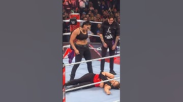 Nothing was stopping Rhea Ripley from getting to her Dom Dom 😈