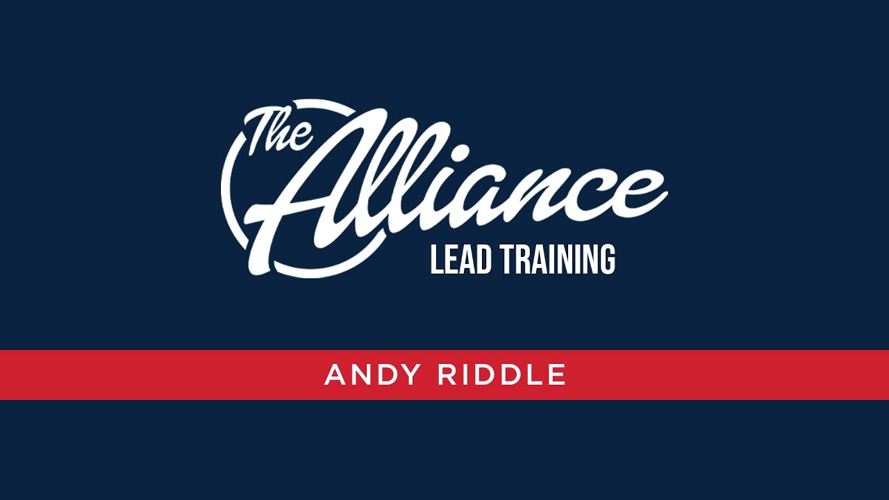 Andy Riddle: Training - Leads - YouTube