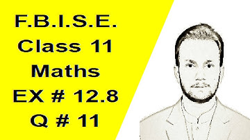 11th Class Maths | Chapter 12 | Exercise 12.8 | Question 11 | Application of Trigonometry