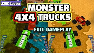 4x4 Monster Trucks 3D Full Gameplay | Java J2ME Loader