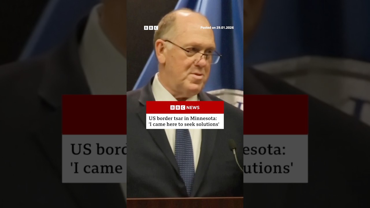 US border tsar Tom Homan says he has come to Minnesota to 