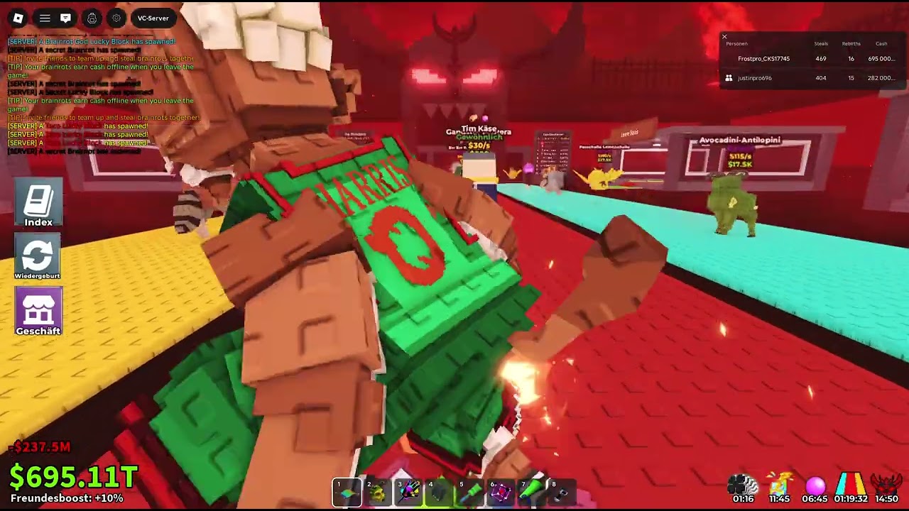 Das neue update zocken mit freund steal ab rainrot