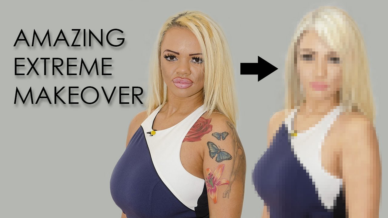 📷 Photoshop Extreme Makeover: Kayla Morris | Amazing transformation | from ugly to pretty photoshop