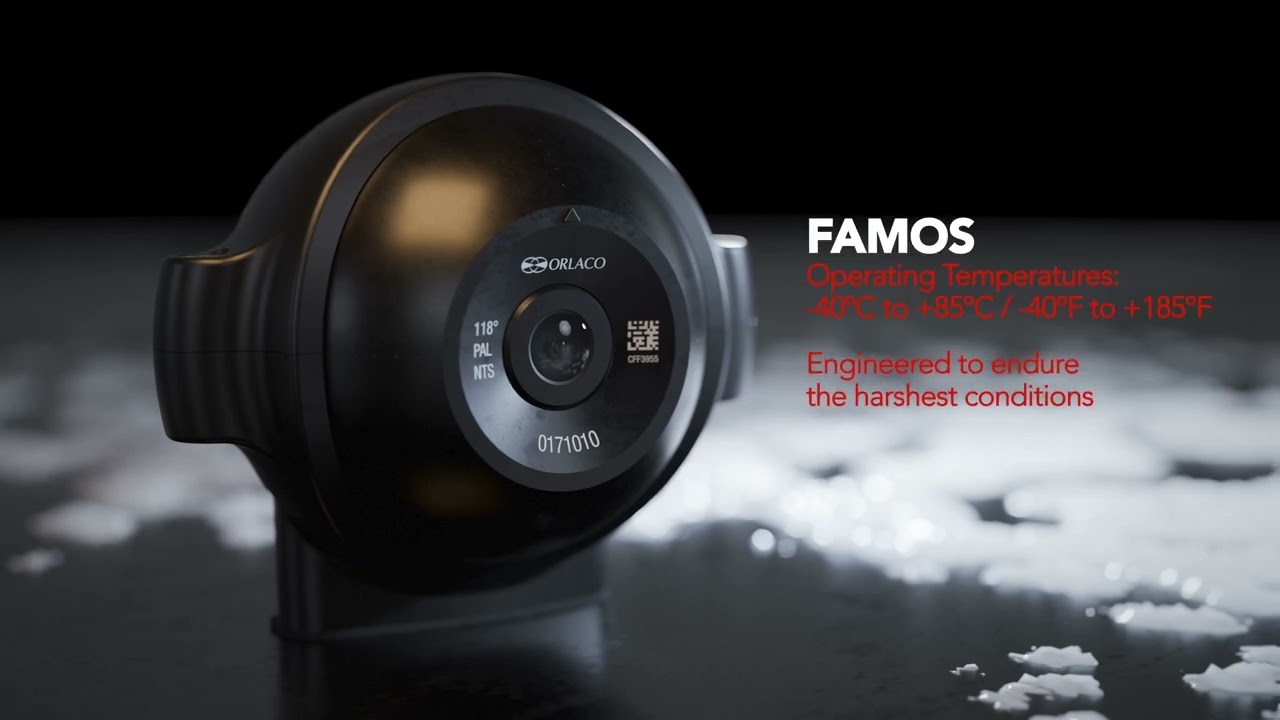 Stoneridge Orlaco Vision Systems FAMOS Kamera - Betriebstemperaturbereiche