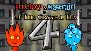 Playing childhood game Fireboy and Watergirl Crystal Temple Part2 | Mini Games #fun #game #minigames screenshot 3