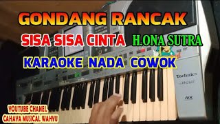 Sisa sisa cinta versi Gondang[Karaoke Nada Cowok]