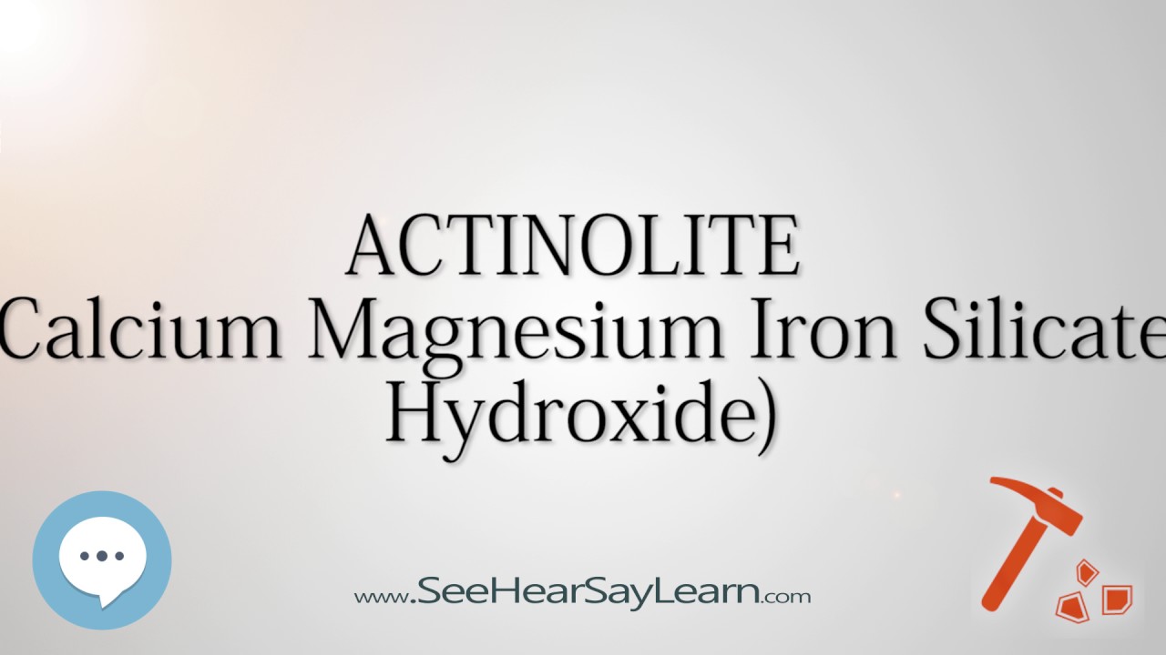 Magnesium iron silicate hydroxide