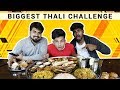 Biggest thali in mumbai  thali eating challenge  pramod rawat